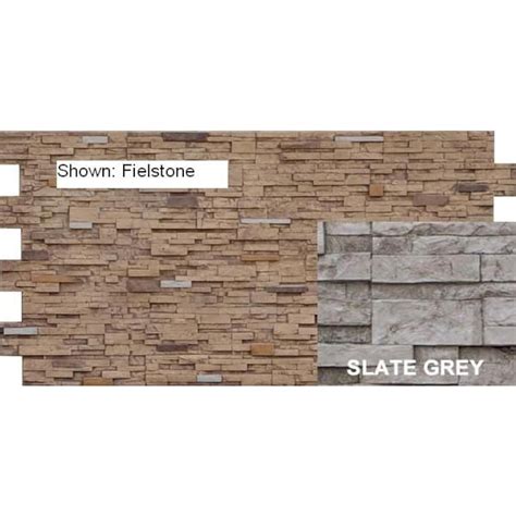 Urestone Professional Series Stacked Stone Panel 4x8 The Home Depot