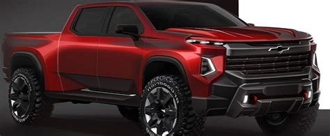 Is This The 2022 Chevrolet Silverado Redesign Gm Rendering Shows Sharp