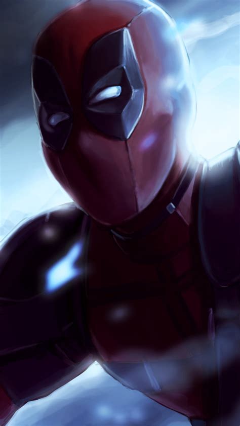 1080x1920 Deadpool Gun Art Iphone 76s6 Plus Pixel Xl One Plus 33t