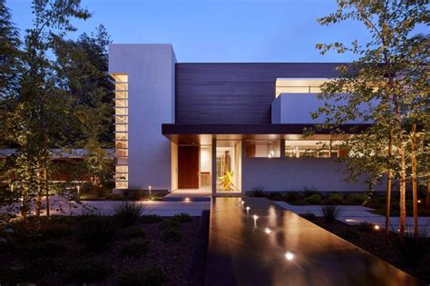 Amara Modern Residence In Atherton California By Swatt Miers Architects
