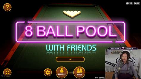 8 ball pool mod apk actually mod apk is the best way to get unlimited coins without any charges.mostly people. Pokimane Plays 8 Ball Pool For The First Time While ...