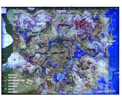 Special Edition Map Overlay Over Earlier Maps Breathofthewild
