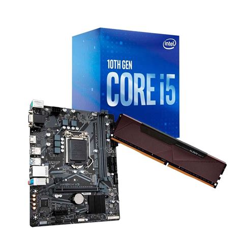 Kit Processador Intel Core I5 11600k 11ª Geração Lga1200 Placa Mãe