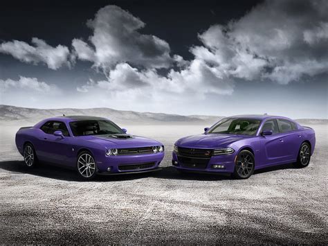 Dodge Reveals Iconic Plum Crazy Colour For 2016 Dodge Challenger And