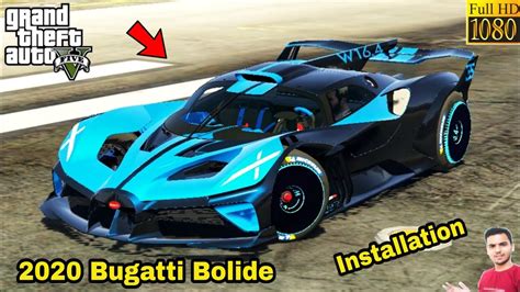Gta 5 How To Install 2020 Bugatti Bolide Car Mod🔥🔥🔥 Youtube