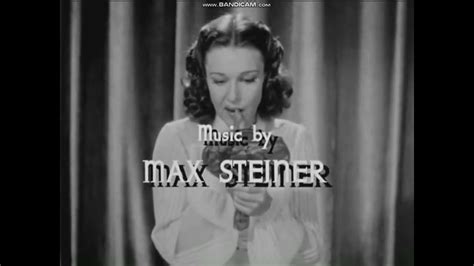 Four Daughters 1938 Title Sequence Youtube