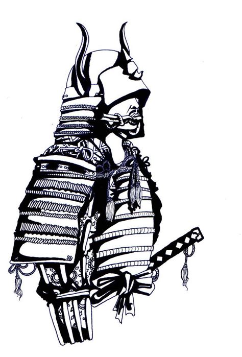 Samurai Warrior Drawing Free Download On Clipartmag