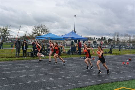 Battle Ground Girls Track Team Notches Win Against Heritage The Reflector