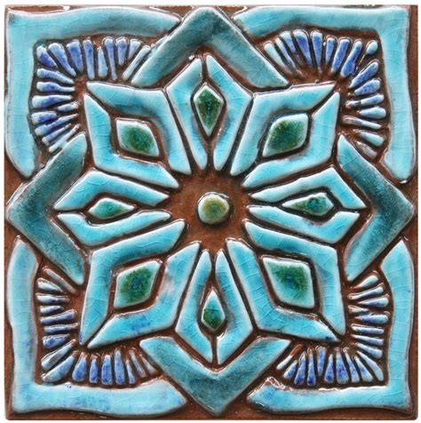 Moroccan Ceramic Tile 1 15cm Gvega Handmade Tiles Hand Painted