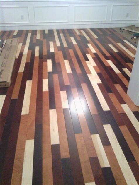 Mixed Maple Flooring Cincinnati Contemporary Hardwood Flooring