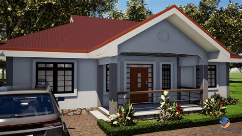 5 bedroom house designs in kenya. 3 Bedroom House Plan with Master Ensuite - Muthurwa.com in ...
