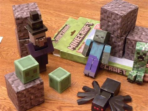 Minecraft Papercraft T Idea Hobbies On A Budget