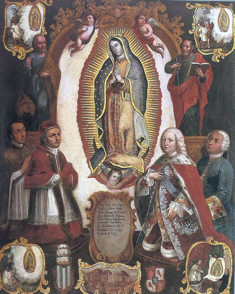 Una Virgen De Guadalupe De Juan Correa En La Iglesia De San NicolÁs