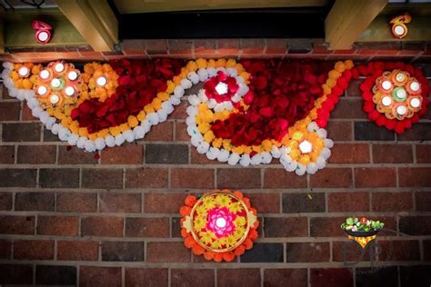 Diwali Home Decor Main Entrance Flower Rangoli Diwali Decorations