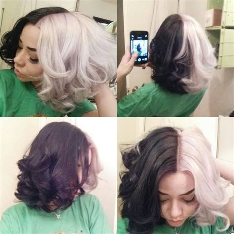 If you're not comfortable using your own picture, we would advise for you to use a celebrity hair color or style picture when describing a desired style, at least. cruella hair short - Google Search | Hair color for black ...