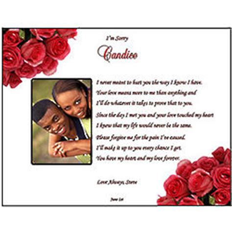 May 22, 2020 · for love divine and sunny hours. 'Forgive Me' Personalized Love Poem Print - FindGift.com