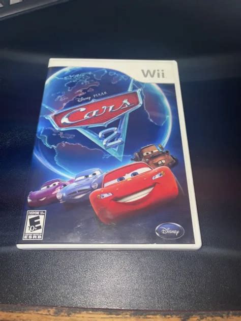 Disney Pixar Cars 2 The Video Game Nintendo Wii 2011 Complete W