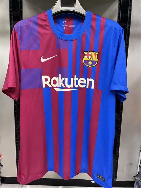 Fc Barcelona 2021 22 Home Shirt Leaked The Kitman