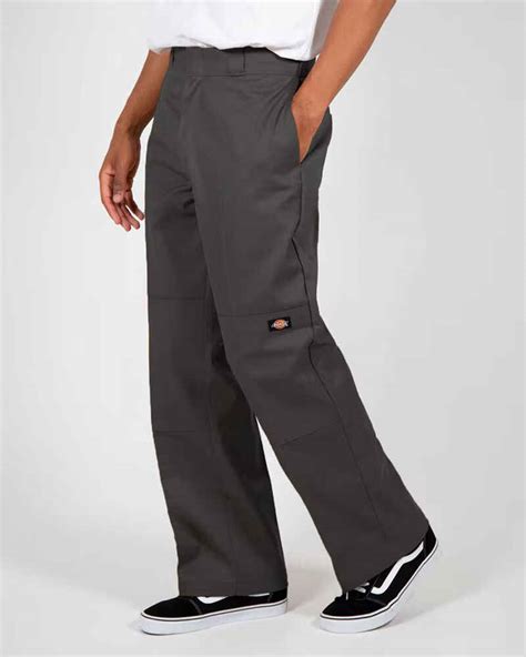 Dickies 85 283 Loose Fit Double Knee Pant Charcoal Mens Bottoms