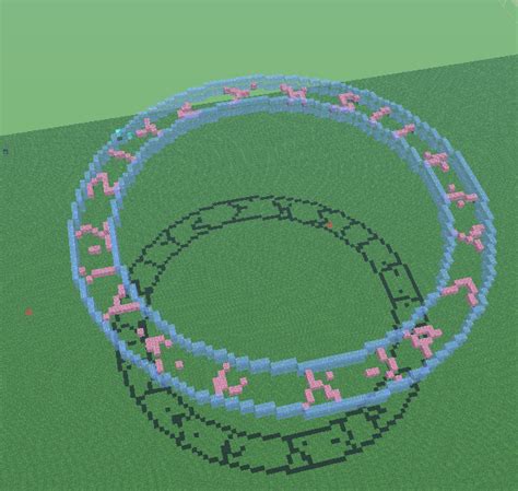 Donatstudios pixel circle / oval generator. The magic circle, creation #3960