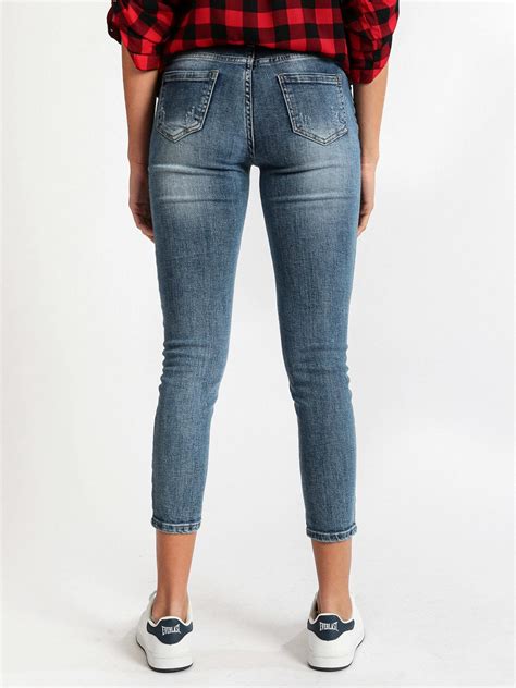 Ghiaccio Limone Jeans Push Up In Offerta A Su Mecshopping It