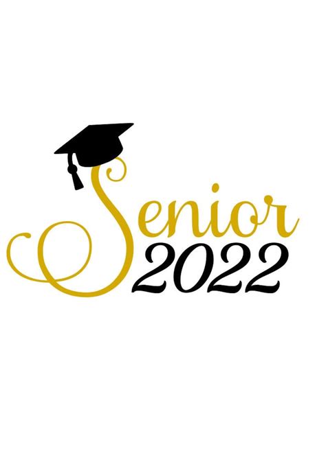 Senior 2022 Svg Graduation Svg Class Of 2022 Svg Digital Etsy