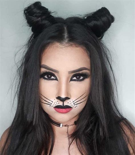 Perfect the cat look with this makeup kit. 15 Cute Halloween Makeup Looks To Try In 2019