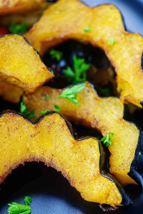 Maple Roasted Acorn Squash That Low Carb Life