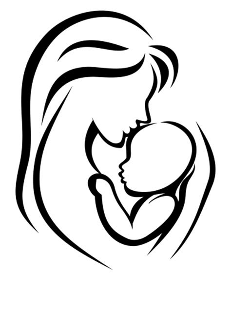 Free Mother Clipart Black And White Download Free Mother Clipart Black
