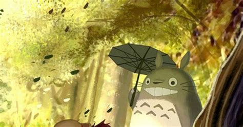 Totoro Com Guarda Chuva