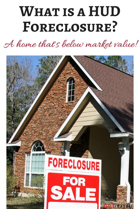 What Is A Hud Foreclosure A Home Thats Below Market Value