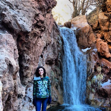 Beautiful Waterfall Alamogordo New Mexico Travel Bucket