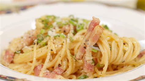 Spaghetti Carbonara Recipe Cart
