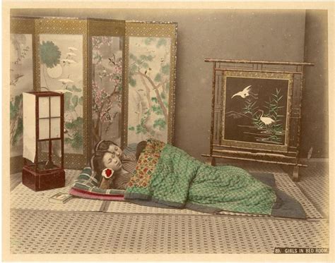 Kusakabe Kimbei 1841 1934 Japon Girls In Bed Room Catawiki