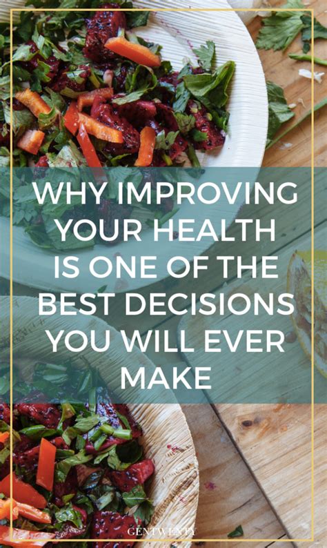 Why Improving My Health Was The Best Decision I Ever Made