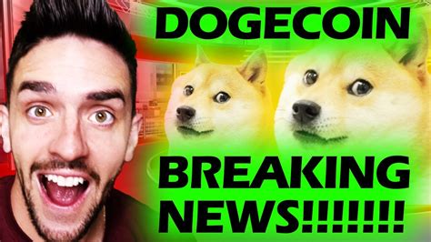 Dogecoin Extremely Bullish News Dogecoin Doge Youtube