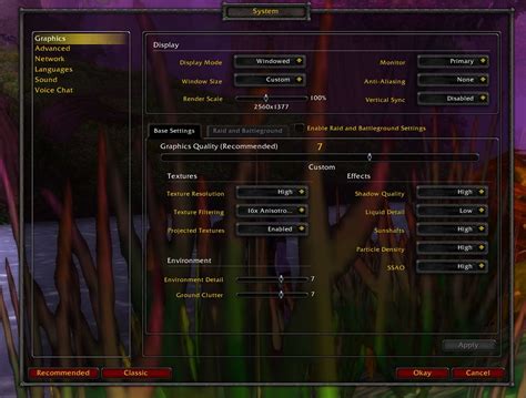 3 Tips To Optimize World Of Warcraft Graphics Settings What Box Game