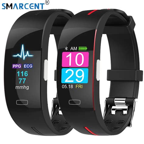 H Plus Blood Pressure Wrist Band Heart Rate Monitor PPG ECG Smart Bracelet Sport Watch Activit