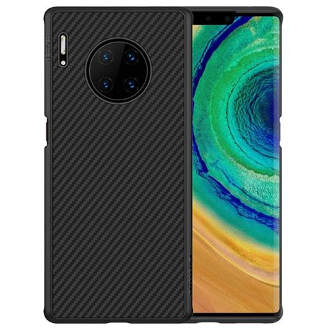 Back provides lasting clarity ideal for personalizations. Nillkin Synthetic Carbon Fiber Huawei Mate 30 Pro Case - Black
