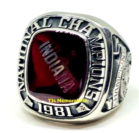 The golden state warriors received their championship rings before their season opener on oct. 1981 INDIANA HOOSIERS NCAA BASKETBALL NATIONAL ...
