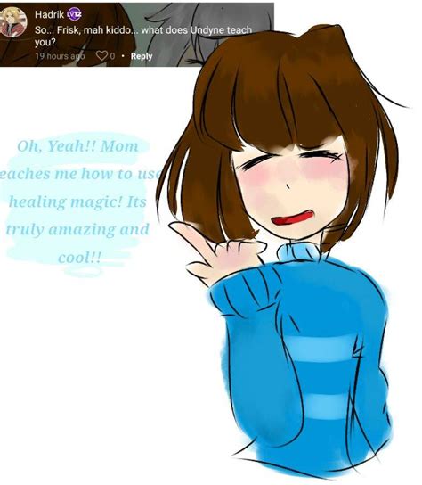 7ask Frisk And Sans From Storyspin Answers Pt1 Undertale Aus Amino