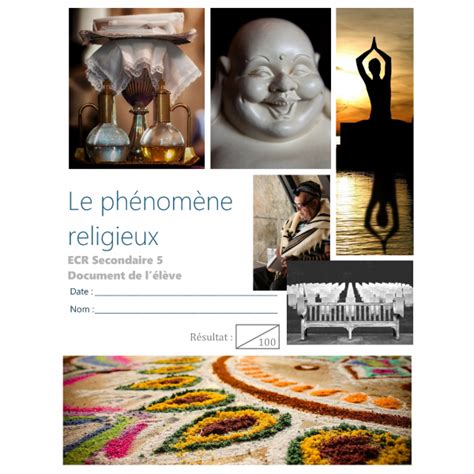 ECR Questionnaire culture religieuse sec. 5 | Culture, Questionnaire, Education