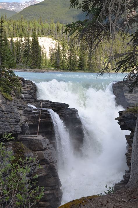 Athabasca Falls Alberta Canada Places To Visit Athabasca Places