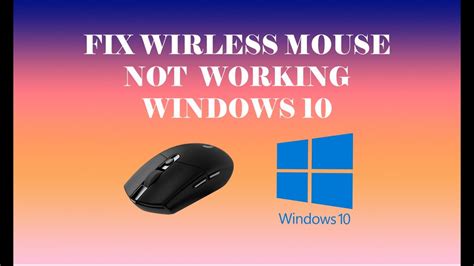 How To Fix Wireless Mouse Not Working On Windows 10 Easy Solution