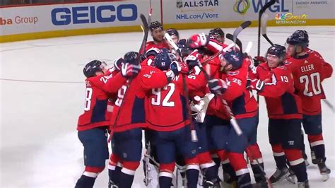 Capitals Rally For Two Goals In The Final Minute And Complete The
