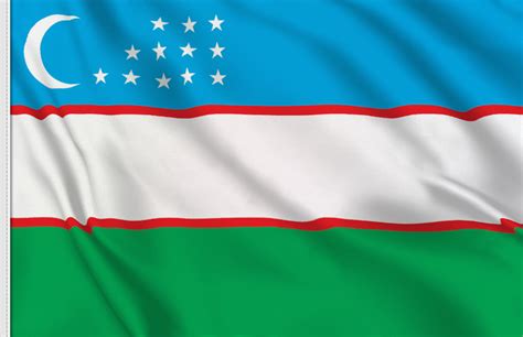 Esta es una aplicación live wallpaper, que muestra la bandera ondeando en la pantalla principal. bandiera Uzbekistan in vendita | Flagsonline.it