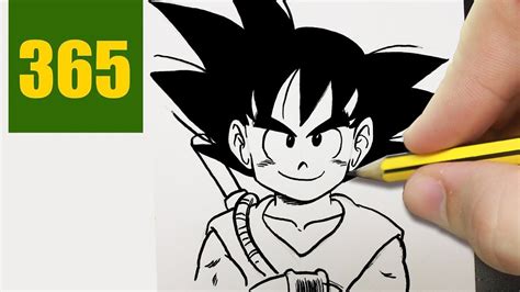 Come Disegnare Goku Passo Dopo Passo Disegni Facile Youtube