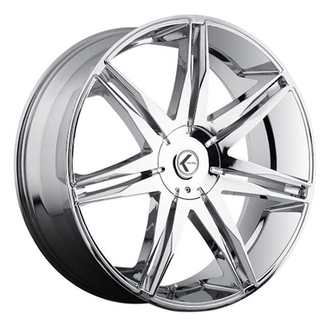 Kraze Wheels Kr143 Epic Chrome Rim Performance Plus Tire