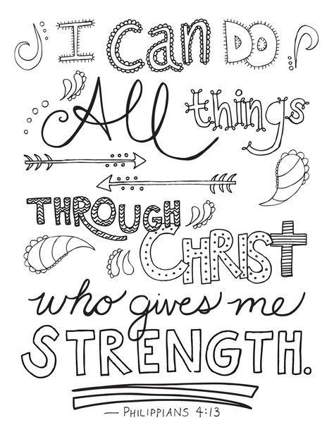 Ellicott's commentary for english readers. Bible Verse Coloring Page - Philippians 4:13 - Printable ...