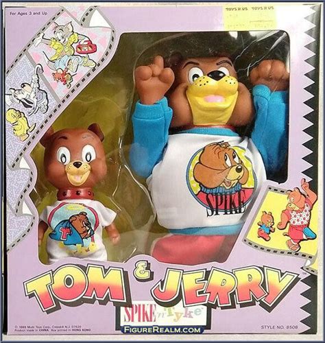 Spike And Tyke Tom And Jerry Large Poseables Multi Toys Action Figure